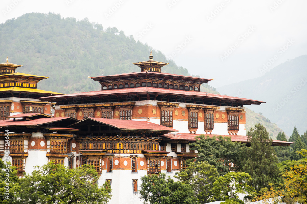 Punaka dzong in Bhutan