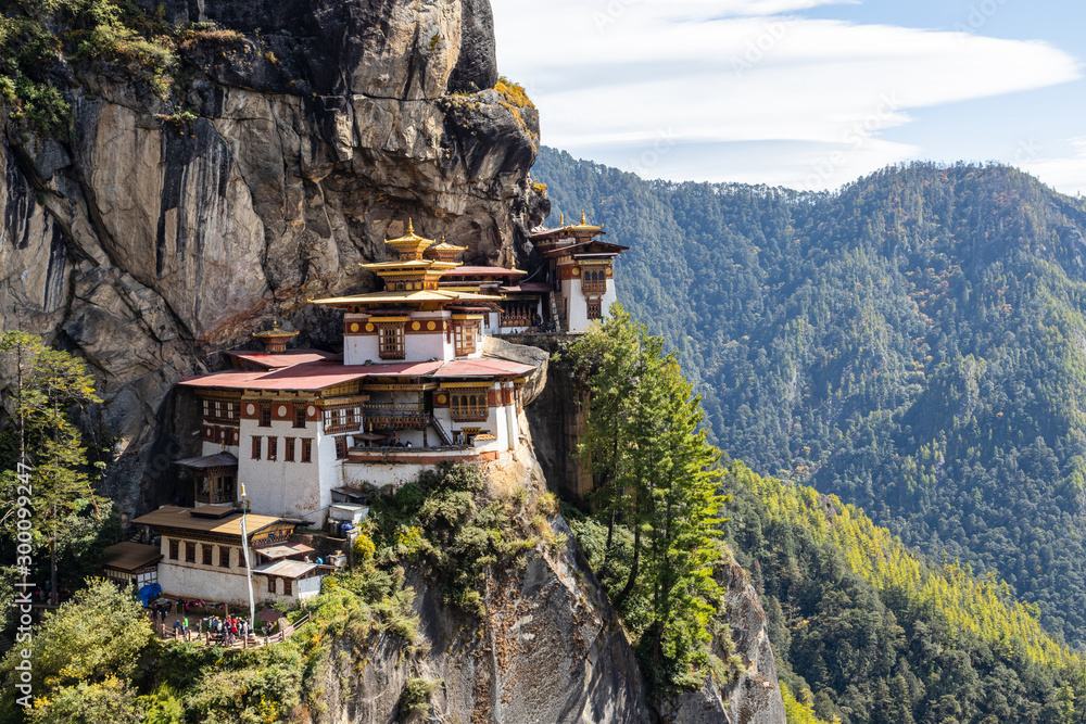 Fototapeta premium Paro taktsang w Bhutanie