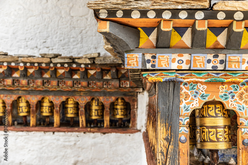 Kyichu Lhakhang Temple in Paro Bhutan photo