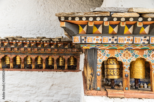 Kyichu Lhakhang Temple in Paro Bhutan photo