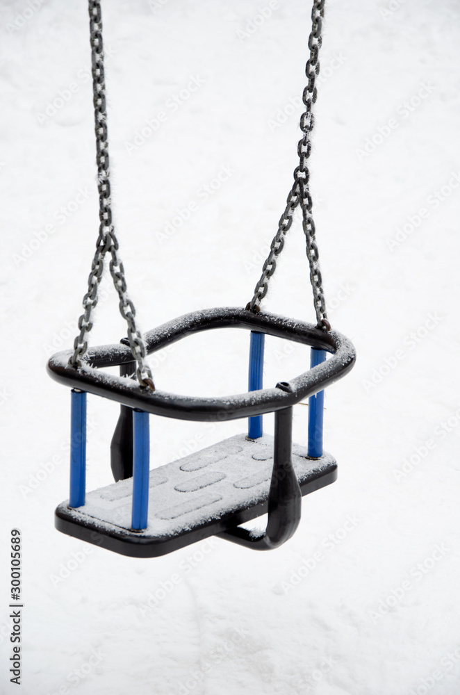 Swing on playground