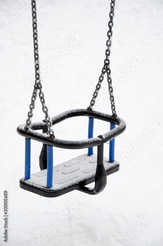 Swing on playground