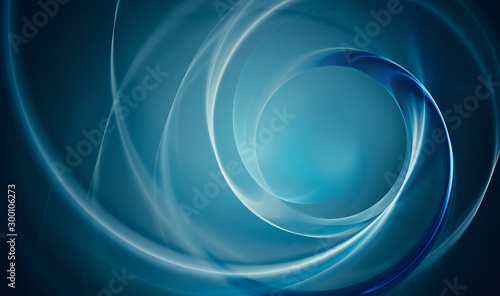 Deep blue abstract background