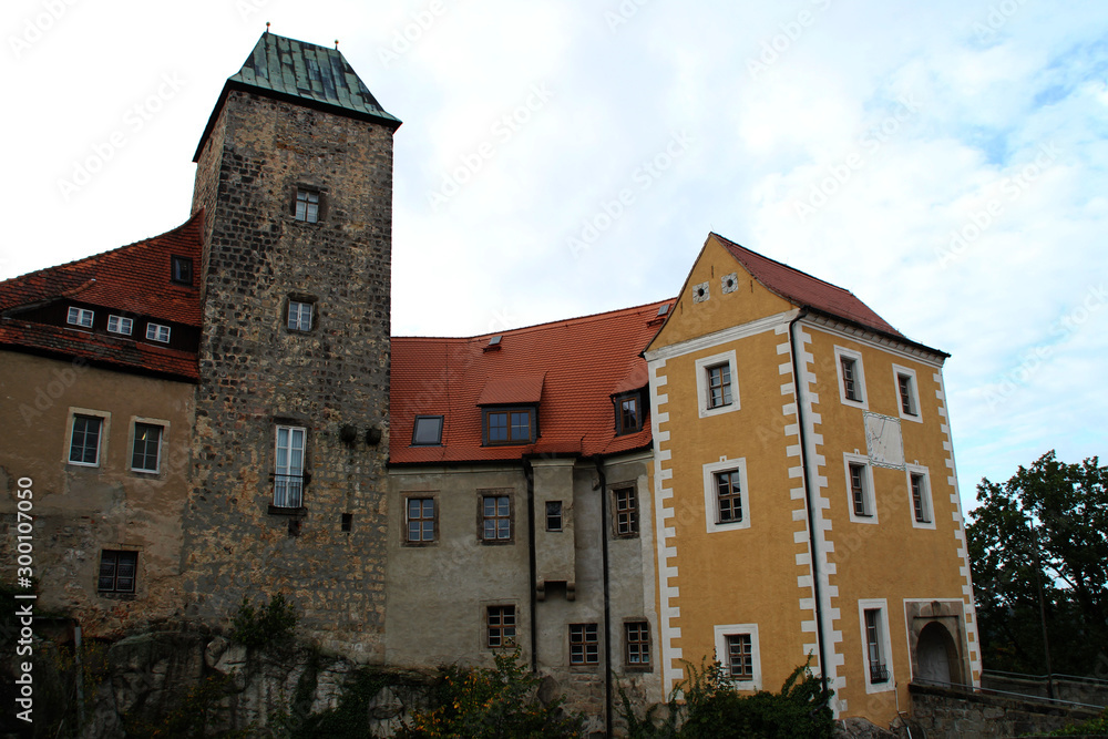 Der Eingang zur Burg Hohenstein