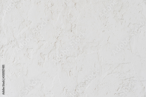 Textured of concrete plaster wall and white background