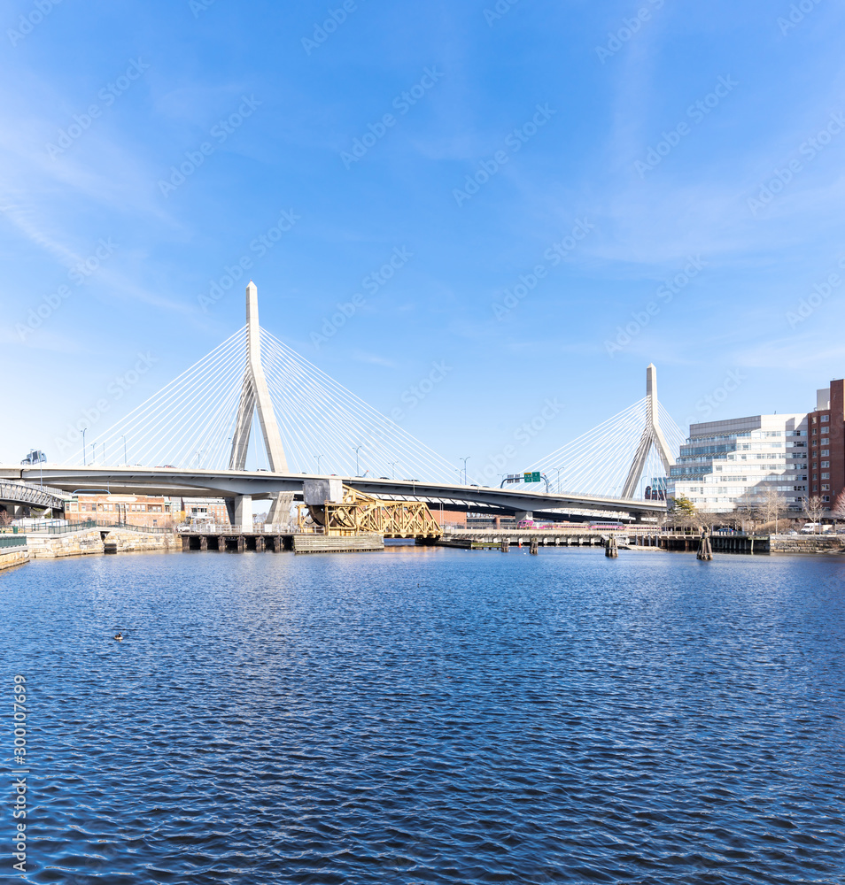 Obraz premium Boston Zakim bridge