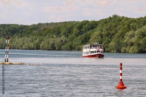 Ausflugsdampfer auf dem Rhein photo