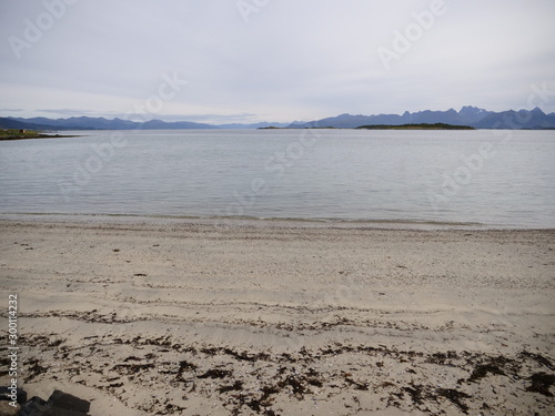 Ramberg in the Lofoten Islands in Norway