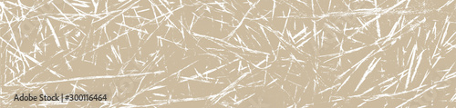 Organic natural pattern.  Surface with scratched on gold background. Grass vector texture.