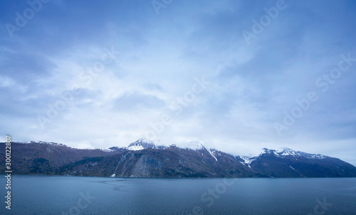 Glacier Bay National Park  Alaska  USA  is a natural heritage of the world  global warming  melting glaciers