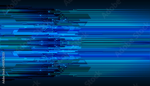 binary circuit board future technology, blue cyber security concept background, abstract hi speed digital 