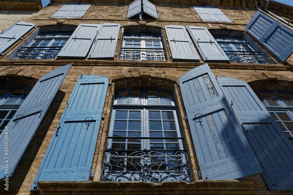 Obraz premium Haus in der Altstadt von Pézenas, Frankreich