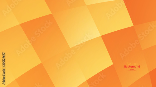 Warm tone and Orange color background abstract art vector 