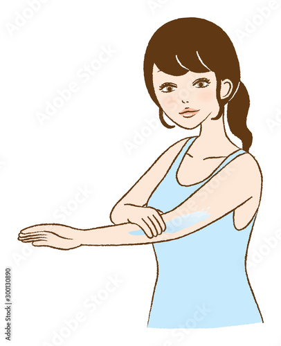 Using body lotion is essential before getting out of the bath
