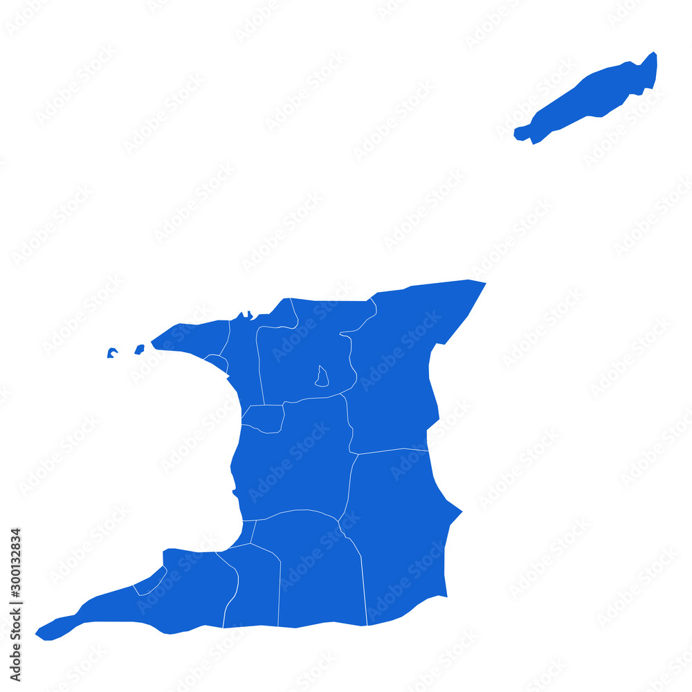 Fototapeta premium country on the world map