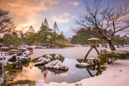 Kanazawa, Ishikawa, Japan winter