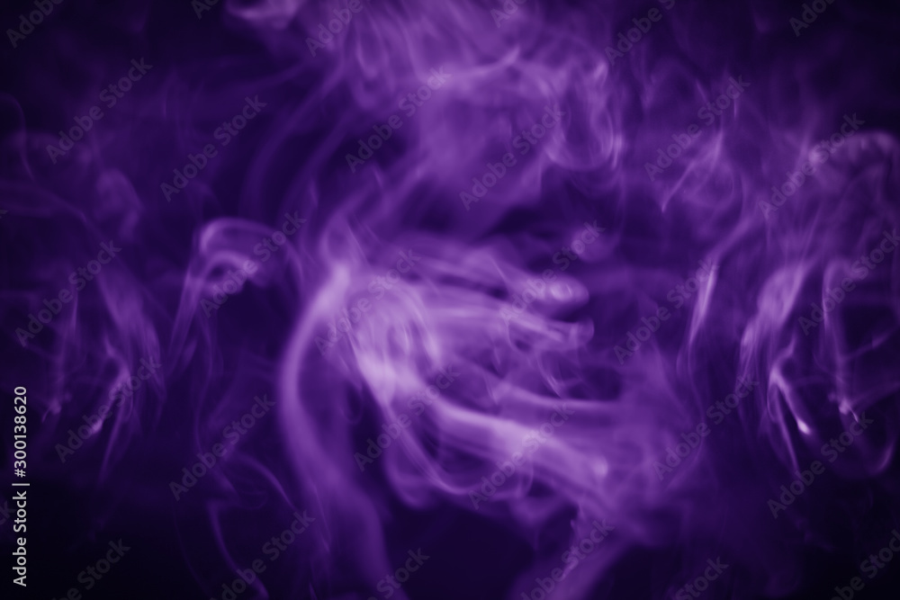 Purple smoke background for halloween Stock Photo | Adobe Stock