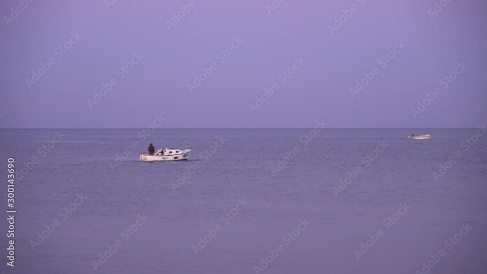 Little boat for fishing in Fiumicino port in the morning. Fiumicino is famous for the presence of the Leonardo da Vinci–Fiumicino Airport. Little boat for fishing in Fiumicino port in the morning. Fiumicino is famous for the presence of the Leonardo da Vinci–Fiumicino Airport.