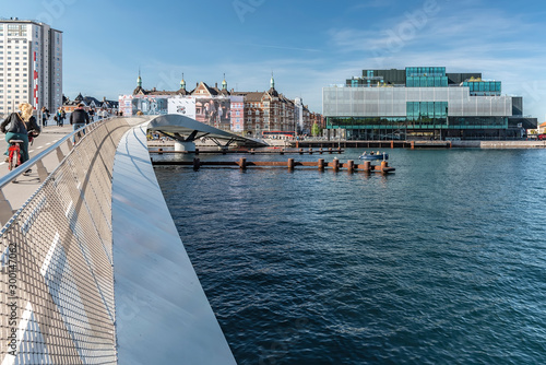 Copenhagen Blox Building From Cycle Bridge