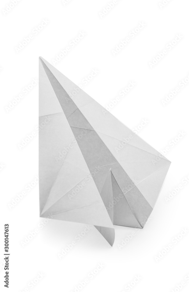 Paper plane isolated Paper plane isolated