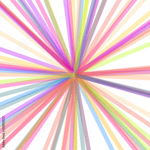 Colorful Lines Random Distribution Computational Generative Art background illustration