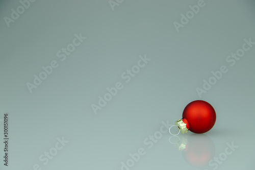christmas ball on white background © andsko