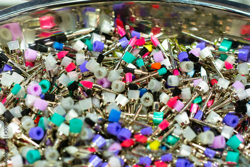 Dentistry. Multi-colored po...