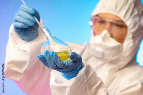 Chemical laboratory. Concep...