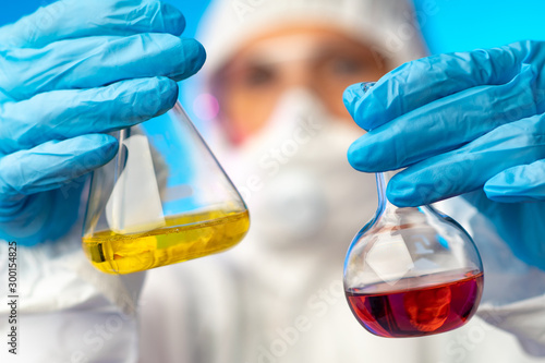 Chemical laboratory. Study ...