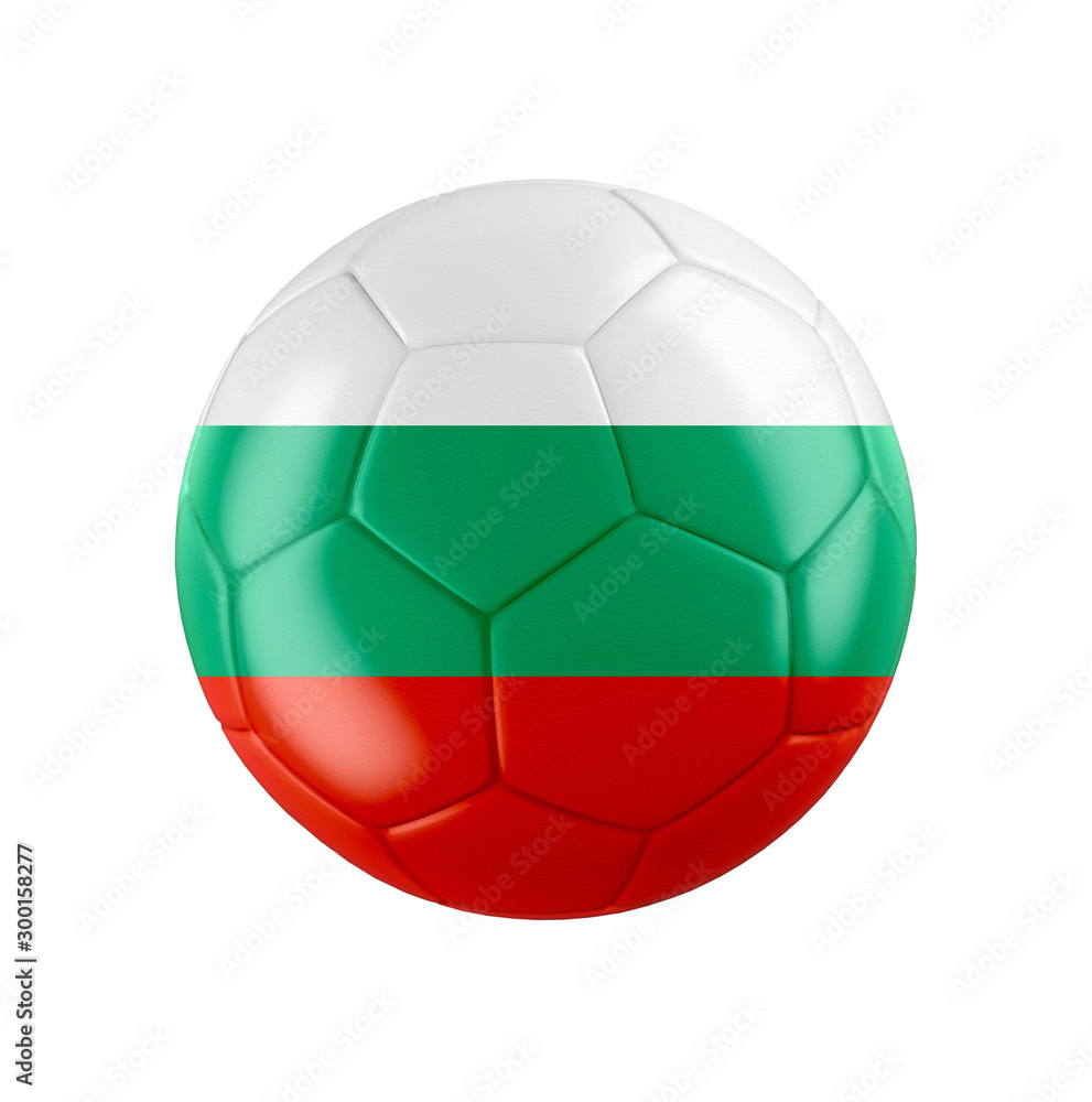Soccer football ball with flag of Bulgaria Soccer football ball with flag of Bulgaria