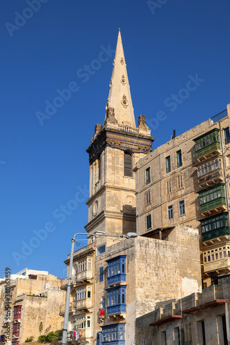 Old City of Valletta in Malta