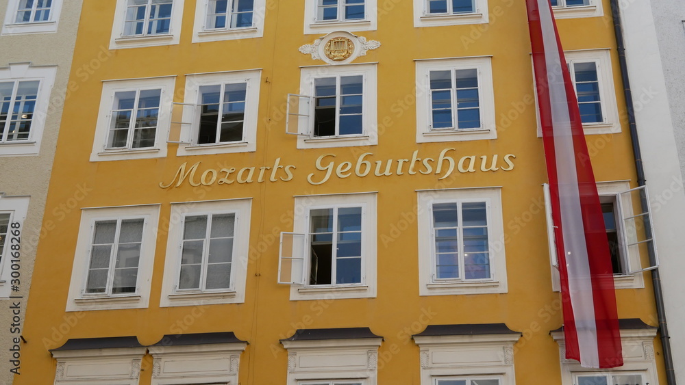 Fototapeta premium Geburtshaus Mozart