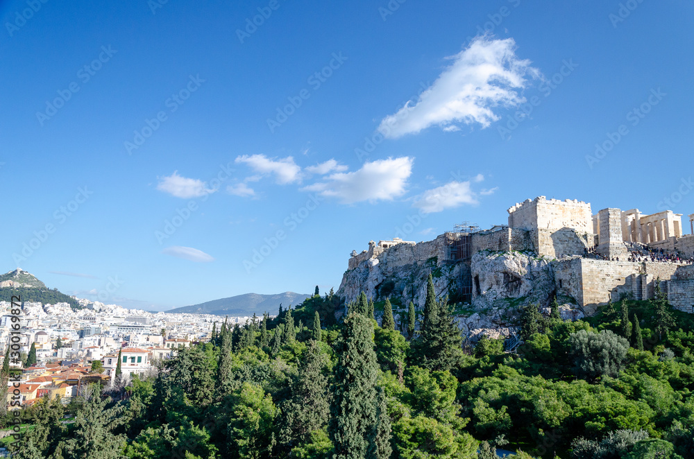 Sunshine and history at Acropolis