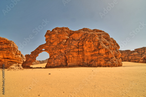 Formacje erozyjne na Saharze, Algieria