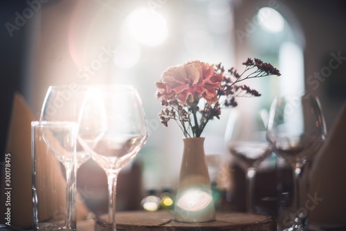 two glasses of champagne