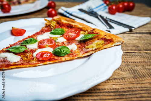 Traditional italian pizza