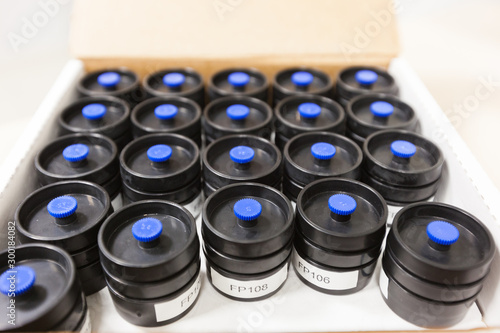 Foto Air sampling cassettes in a box