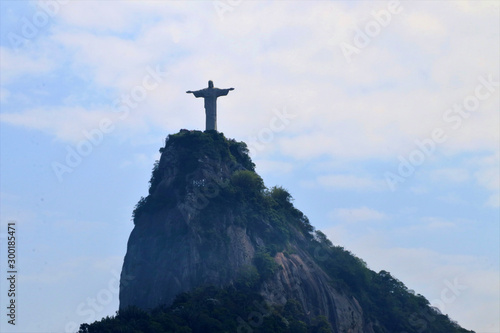 Corcovado with Christ the Redeemer - Rio de Janeiro Brazil