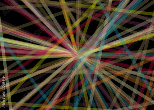 Colorful Lines Random Distribution Computational Generative Art background illustration