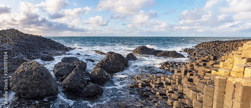Giant's Causeway afternoon view, Northen Ireland, United Kingdom