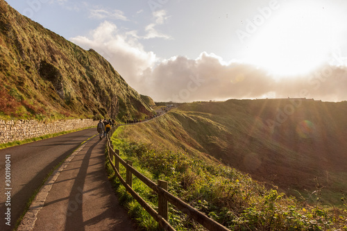Giant's Causeway afternoon view, Northen Ireland, United Kingdom