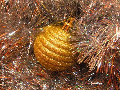 christmas decoration on tree