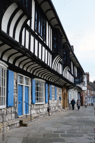 Old buildings, College Street, York photo