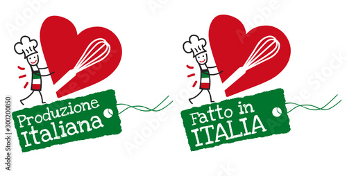 Logo fabriqué en Italie