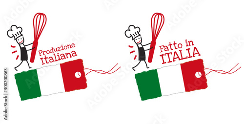 Logo fabriqué en Italie
