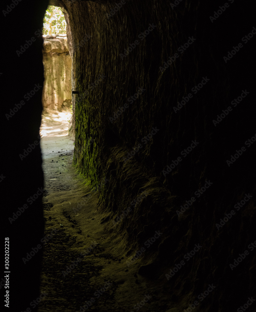 Exit / Entrance of a Cave, 