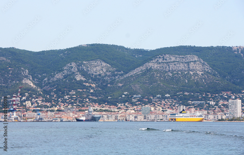 Toulon Harbor ( FRANCE )