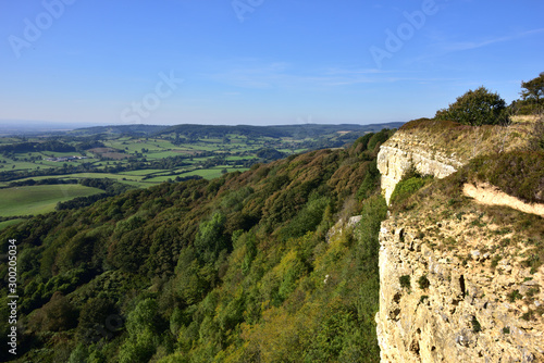 Whitestone Cliff View North to Kirby Knowle in the North York Moors