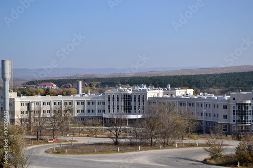 Multifunctional medical center under construction in Crimea 