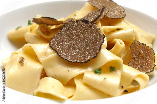 truffle with pasta